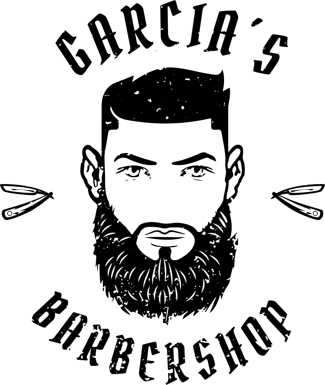 Logo van García’s Barbershop